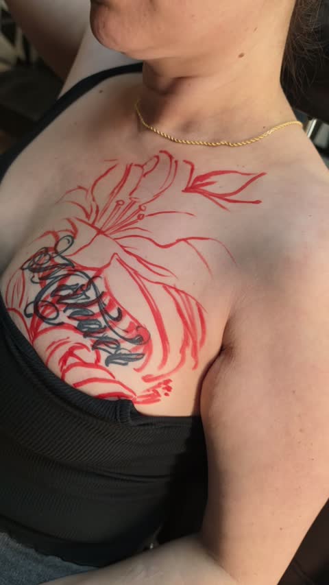 Cover-up tattoo before — G Creation Art