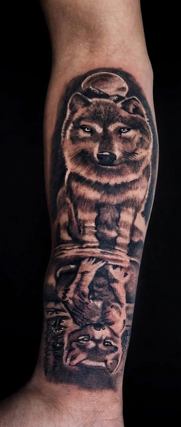 Custom black and grey tattoo by G Creation Art